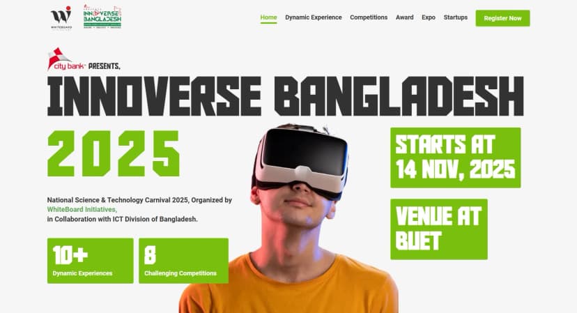 Innoverse BD - Largest Science Carnival of Bangladesh Logo